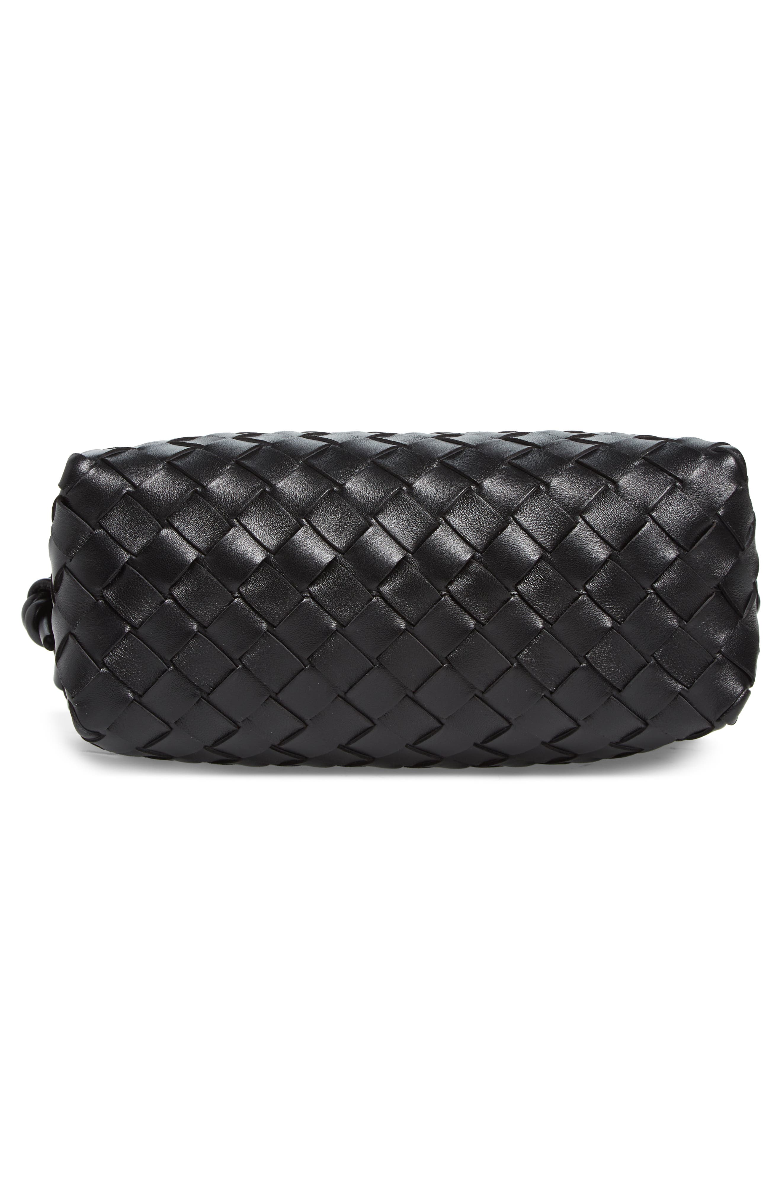 Bottega Veneta Large Loop Intrecciato Leather Shoulder Bag, Alternate, color, 