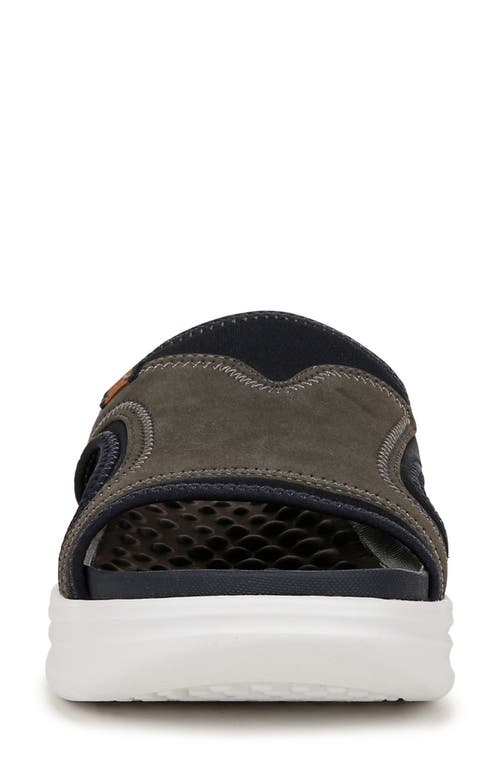 Dr. Scholl's Feel Energy Recovery Slide Sandal In Dark Navy