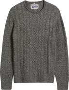 Schott NYC Tri-Blend Fisherman Sweater
