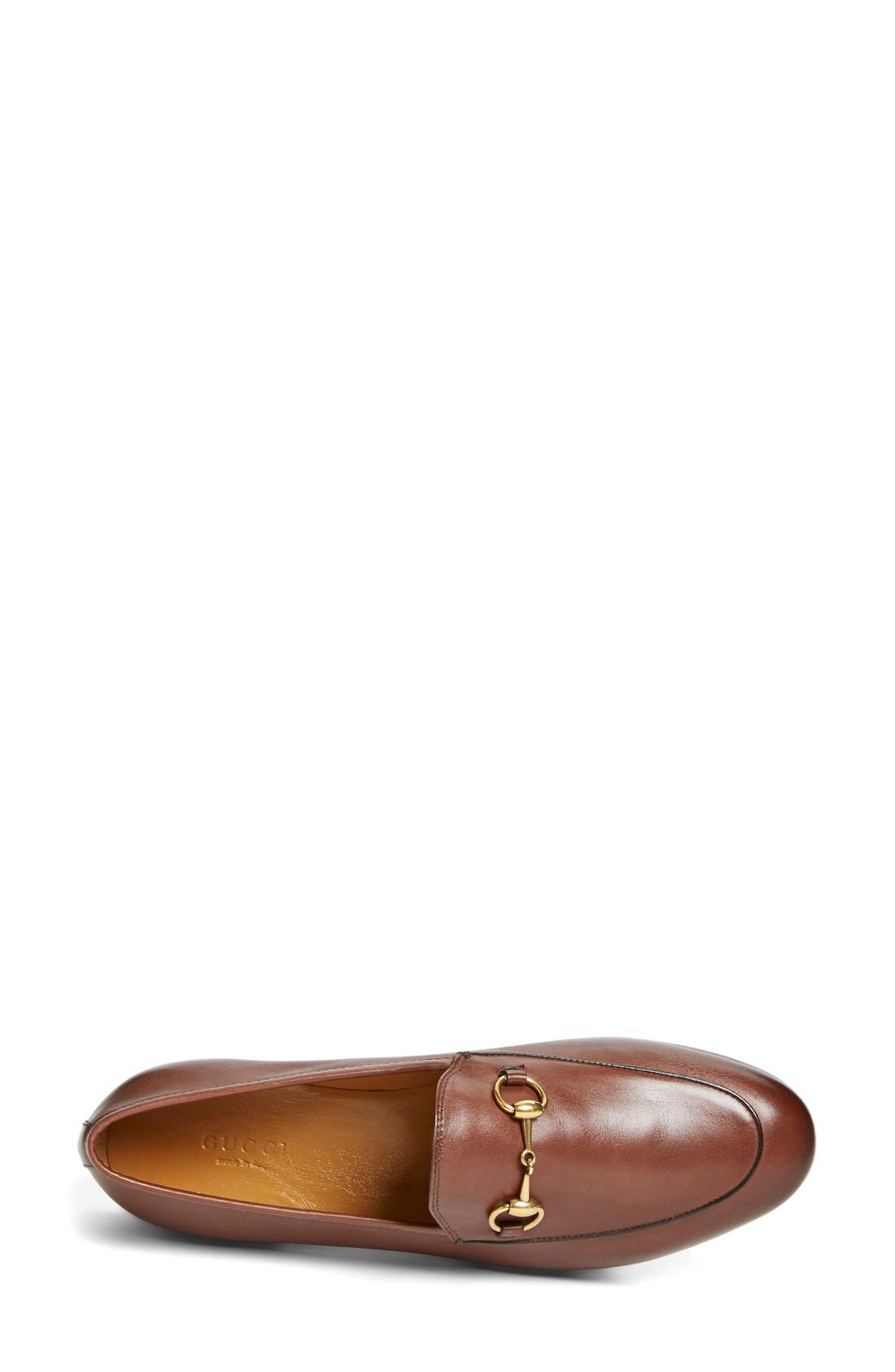 Jordaan Bit Loafer, Alternate, color, COCOA LEATHER