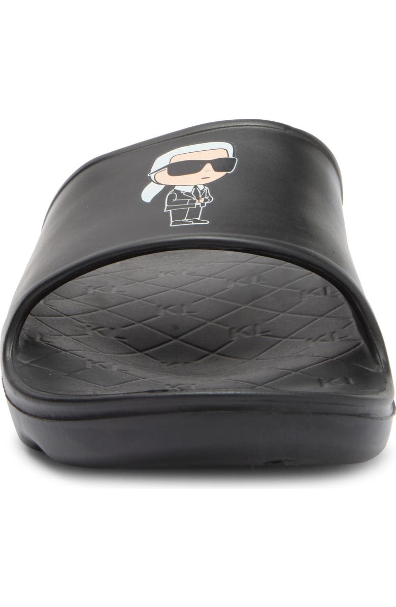 KARL LAGERFELD PARIS Karl Body Pool Slide Sandal, Alternate, color,