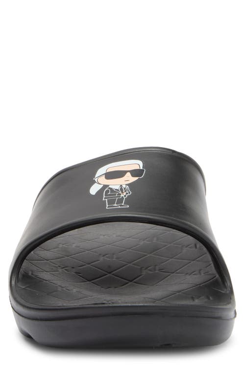 Karl Lagerfeld Paris Karl Body Pool Slide Sandal