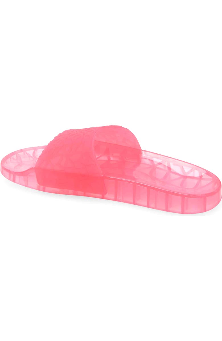 DKNY Tinzli Jelly Slide Sandal, Alternate, color, Fuchsia