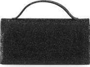 Jessica McClintock Felicia Rhinestone Embellished Top Handle Clutch