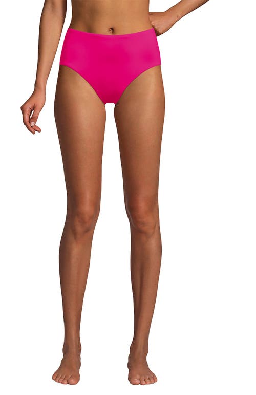 LANDS' END LANDS' END CHLORINE RESISTANT MID RISE CLASSIC BIKINI BOTTOMS
