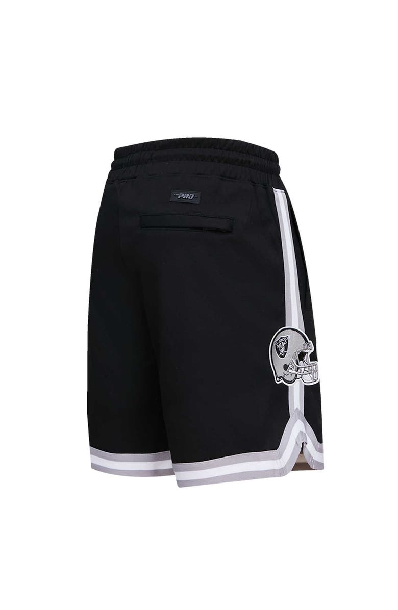 PRO STANDARD Men's Pro Standard Davante Adams Black Las Vegas Raiders Player Name & Number Shorts, Alternate, color,