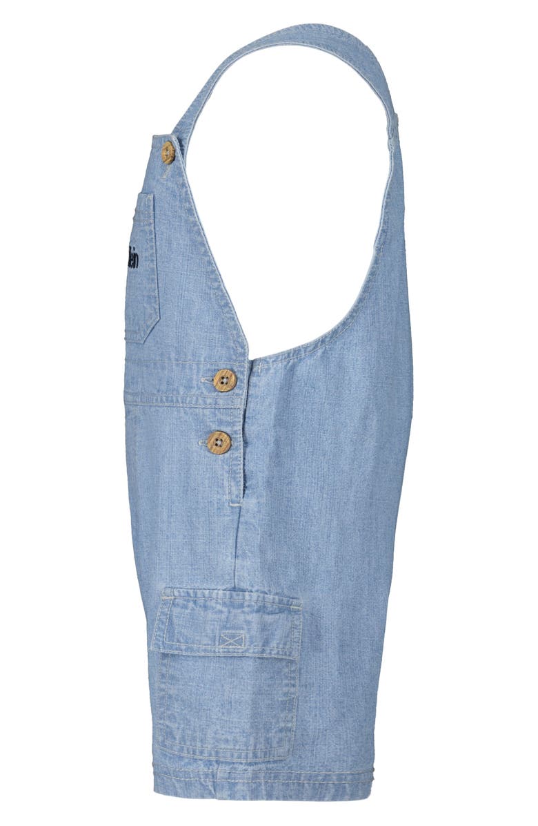 Calvin Klein Stripe T-Shirt & Shortalls Set, Alternate, color,