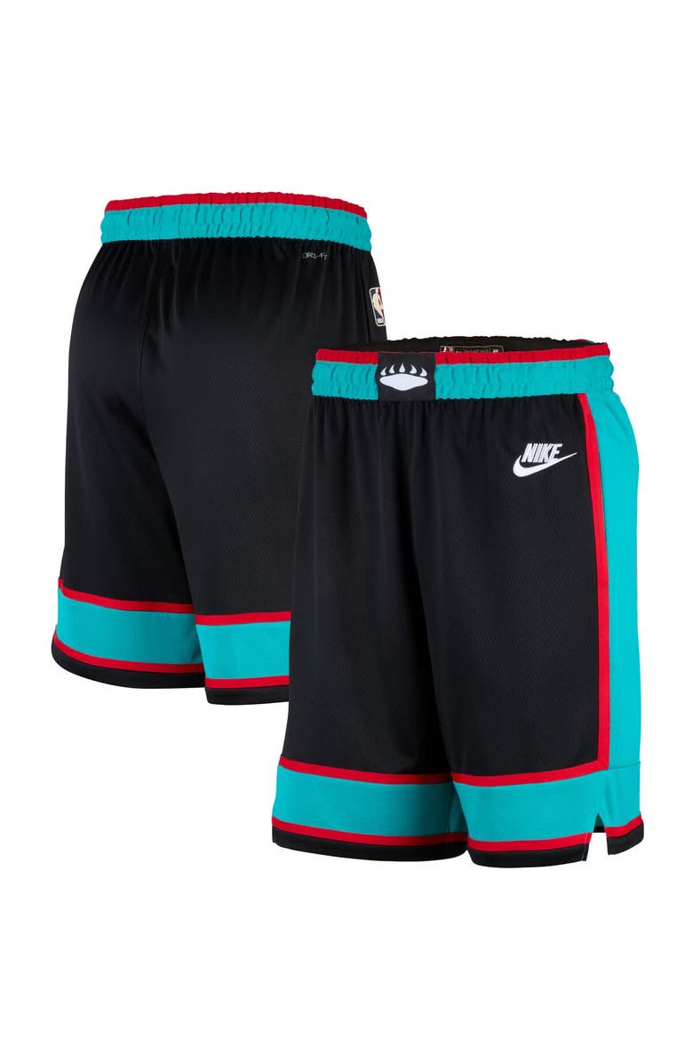 Nike Men's Nike Black Memphis Grizzlies Classic Edition Hardwood Classics Swingman Shorts, Main, color, Black