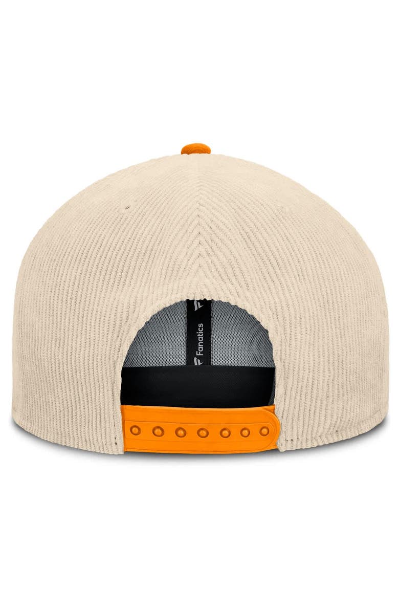 FANATICS Men's Fanatics Cream Houston Dynamo FC Tempo Corduroy Snapback Hat, Alternate, color, 