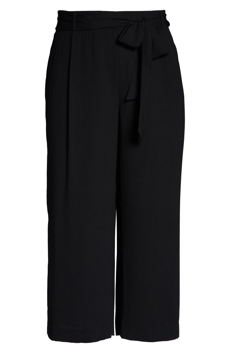 Halogen<sup>®</sup> Halogen? Belted Crop Wide Leg Pants, Alternate, color,