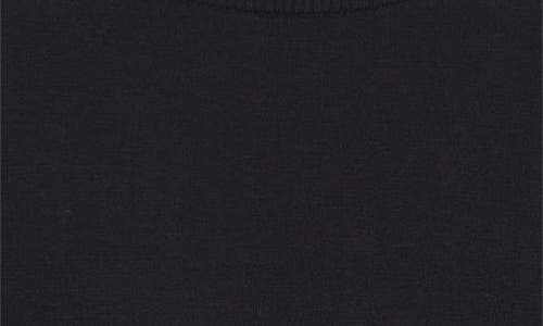 Sacai Short Sleeve Mixed Media Sweater In Black