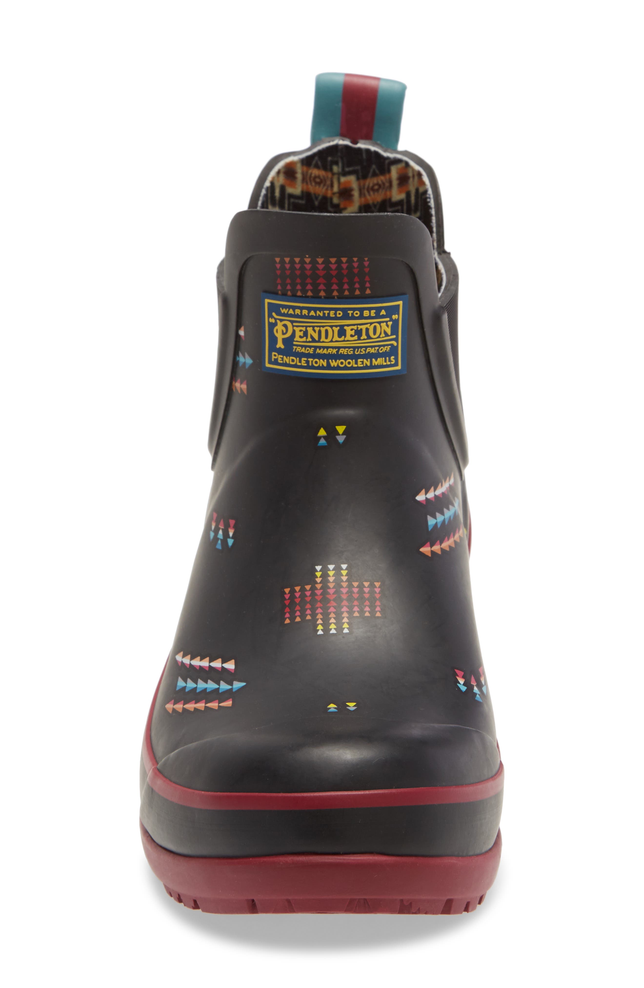 Pendleton Geo Toss Waterproof Chelsea Rain Boot, Alternate, color, 