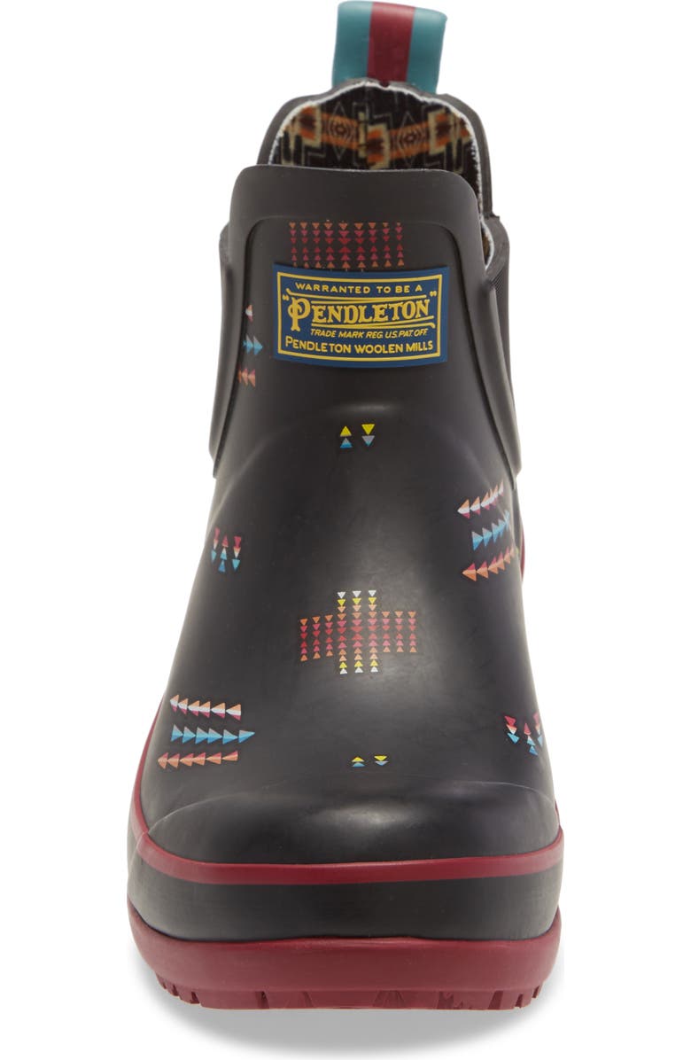 Pendleton Geo Toss Waterproof Chelsea Rain Boot, Alternate, color,