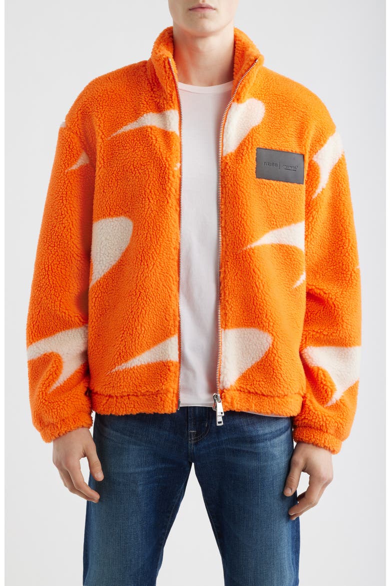 Reiss x McLaren Fleece Jacket (Men) | Nordstrom