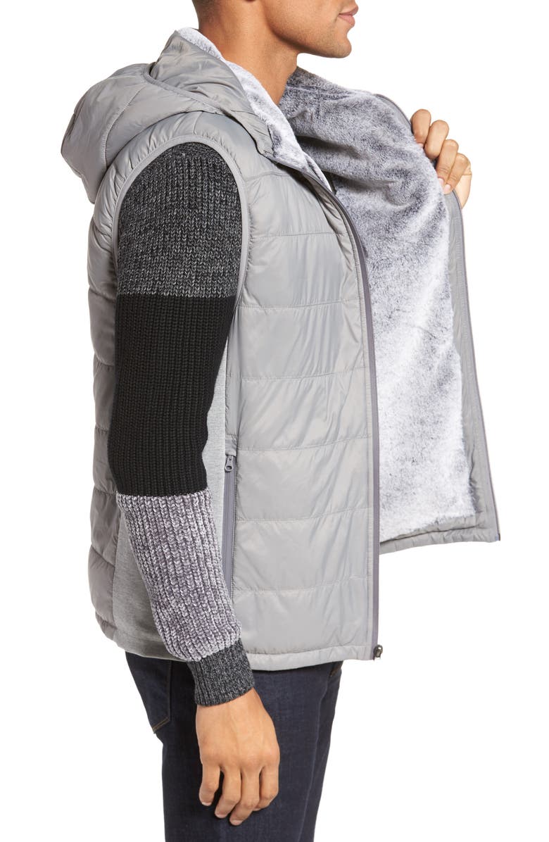 Vince Camuto Hooded Vest, Alternate, color, 