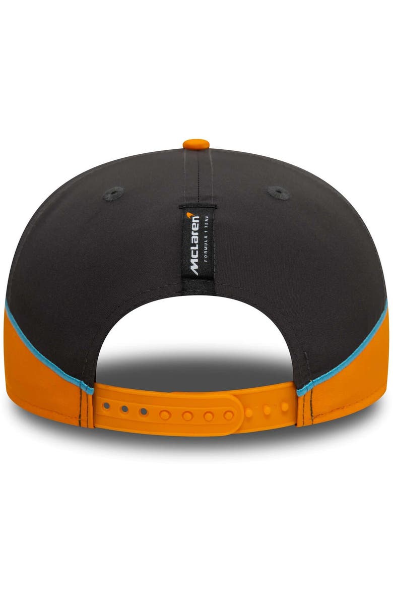 New Era Men's New Era Oscar Piastri Orange McLaren F1 Team Driver 9FIFTY Adjustable Hat, Alternate, color,