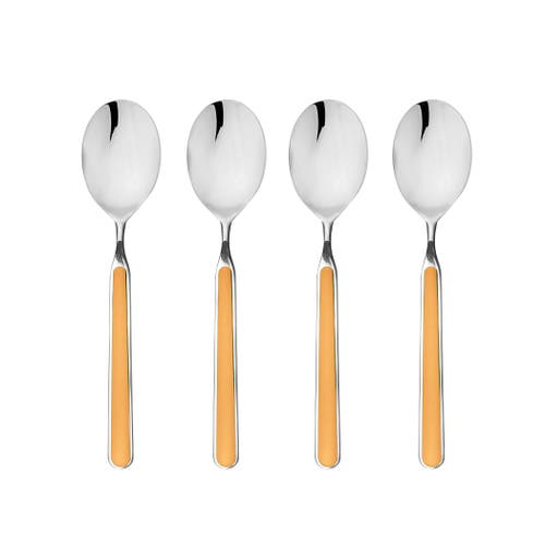 Mepra Fantasia American Coffee Spoon Set In Orange