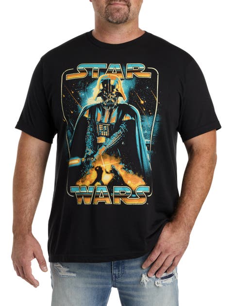 Big & Tall Star Wars Vadar Metal Graphic Tee