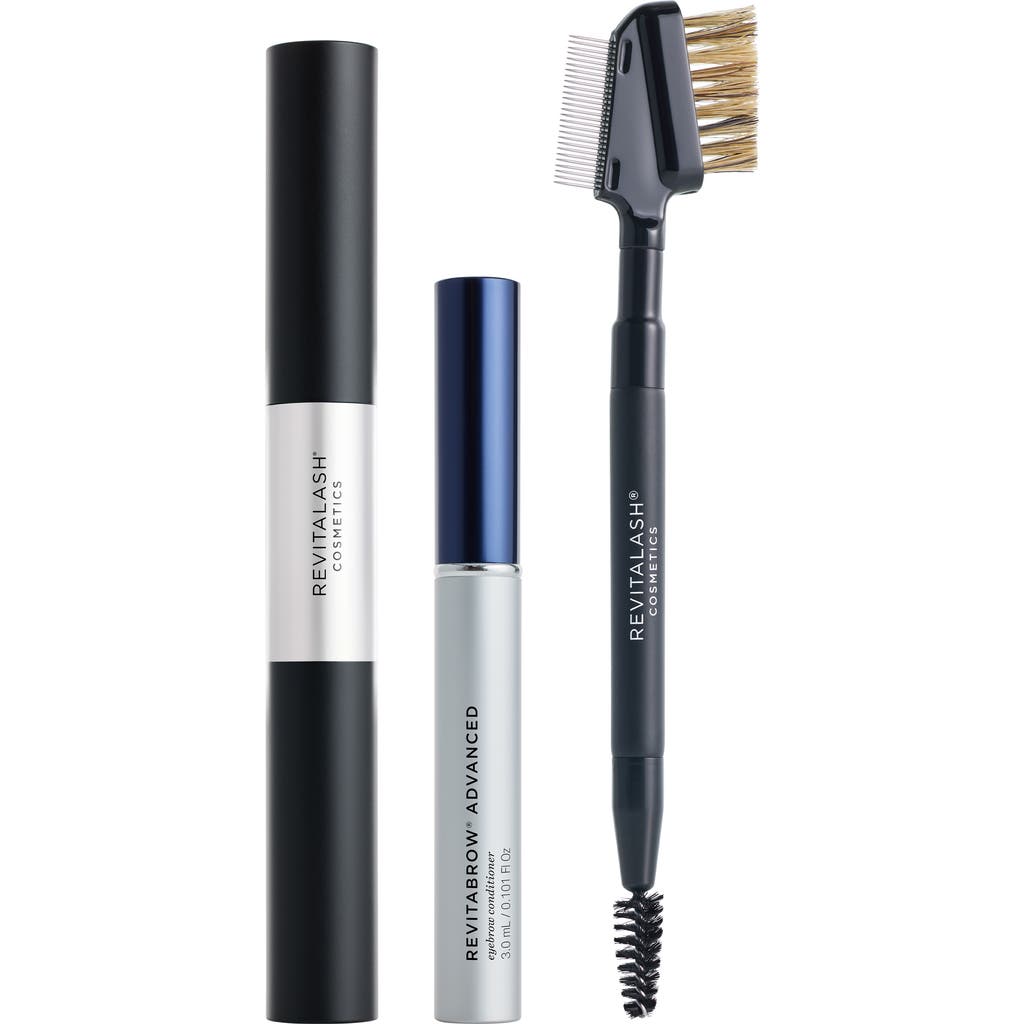 Revitalash® Cosmetics Brow Triple Threat Collection Gift Set $184 Value In Transparent