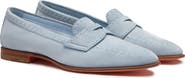 Santoni Women's Suede Penny Loafer
