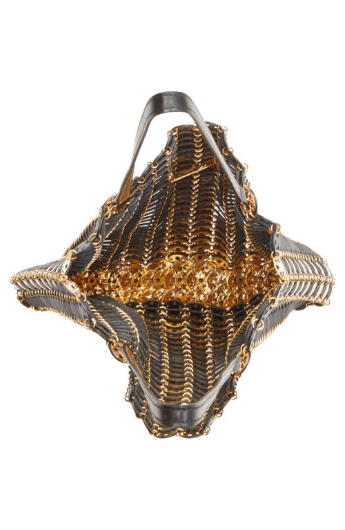 Rabanne Iconic 1969 Leather Shoulder Bag In Multi