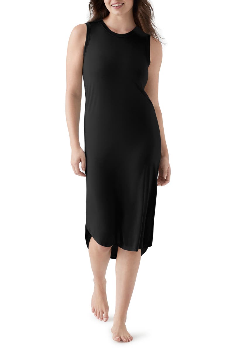 True & Co Any Wear Sleeveless T-Shirt Dress, Main, color, 