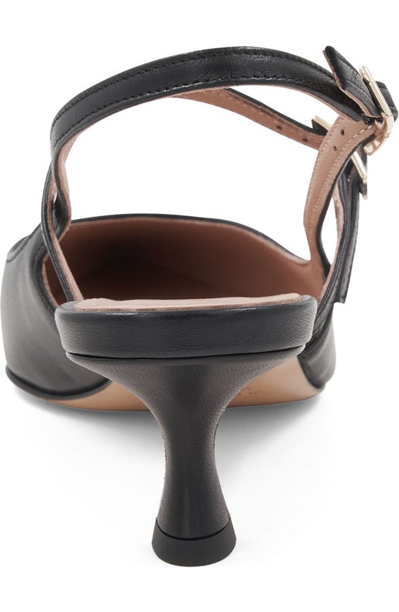 Bruno Magli Luciana Pointed Toe Slingback Pump, Alternate, color, Black