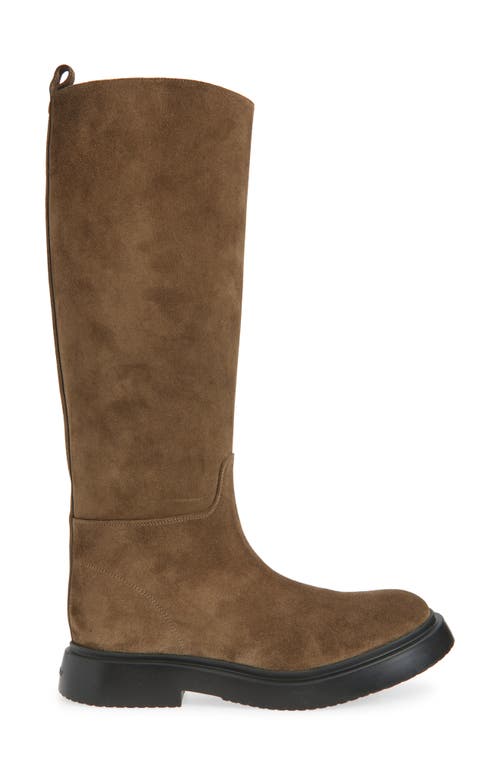 Proenza Schouler Bank Suede Knee-high Boots In Brown