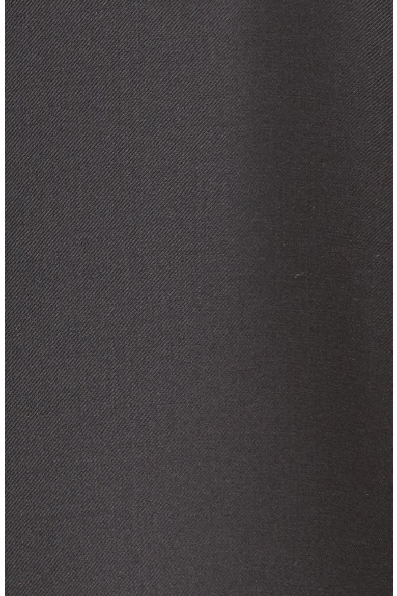 Trofeo Solid Black Wool Suit, Alternate, color, BLACK