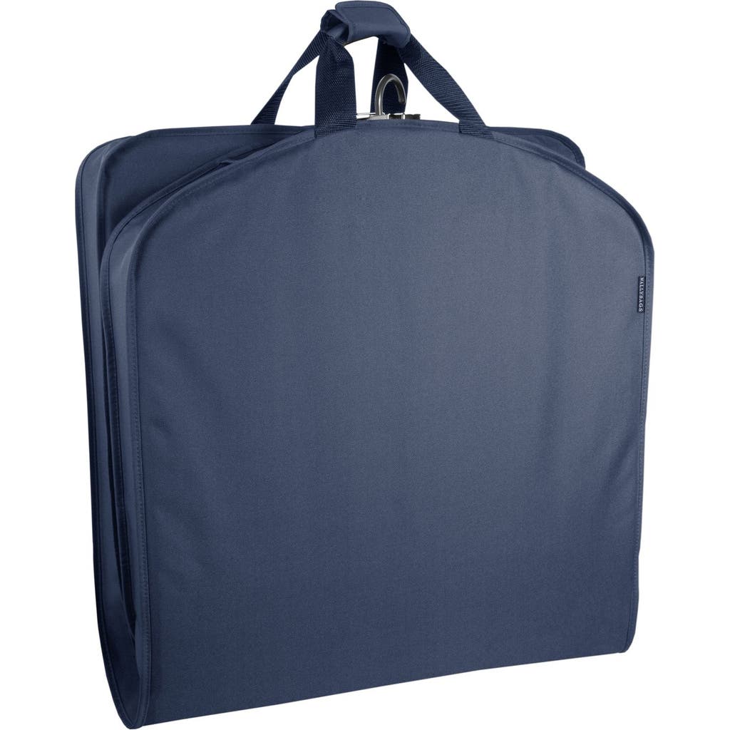 Wallybags 60" Deluxe Travel Garment Bag in Navy at Nordstrom
