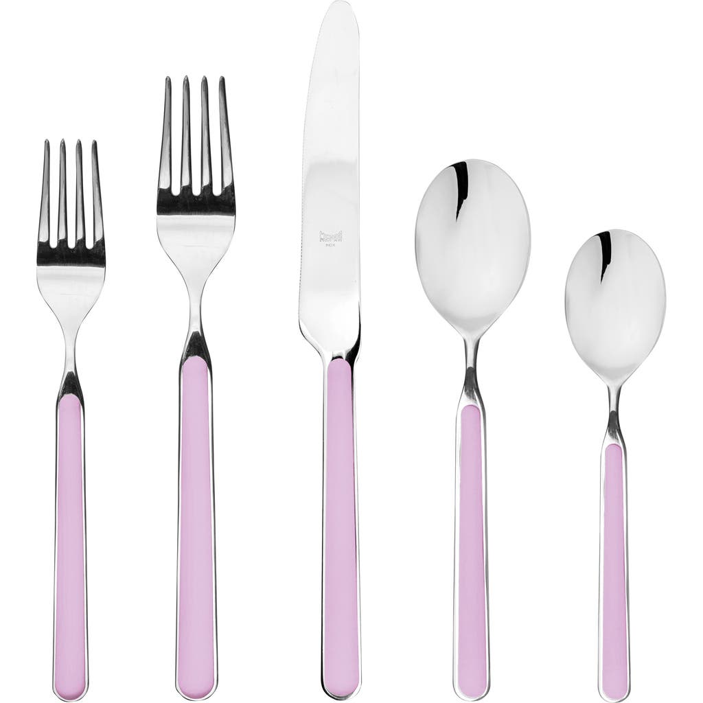 Mepra Fantasia Flatware Set In Pink