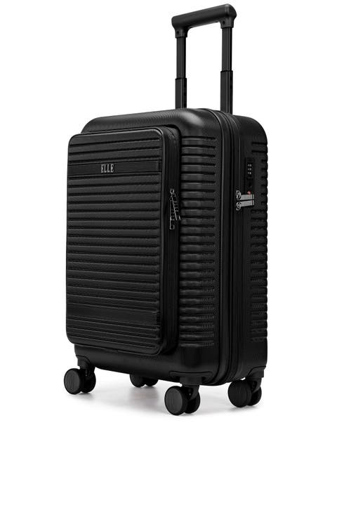 Escape Expandable Carry On Suitcase with Front Laptop Pocket