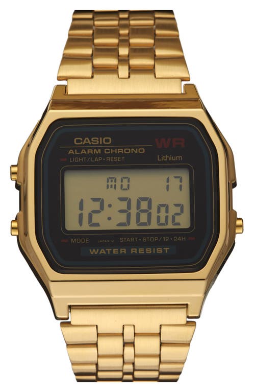 G-shock 'vintage' Digital Chronograph Bracelet Watch, 33mm X 37mm