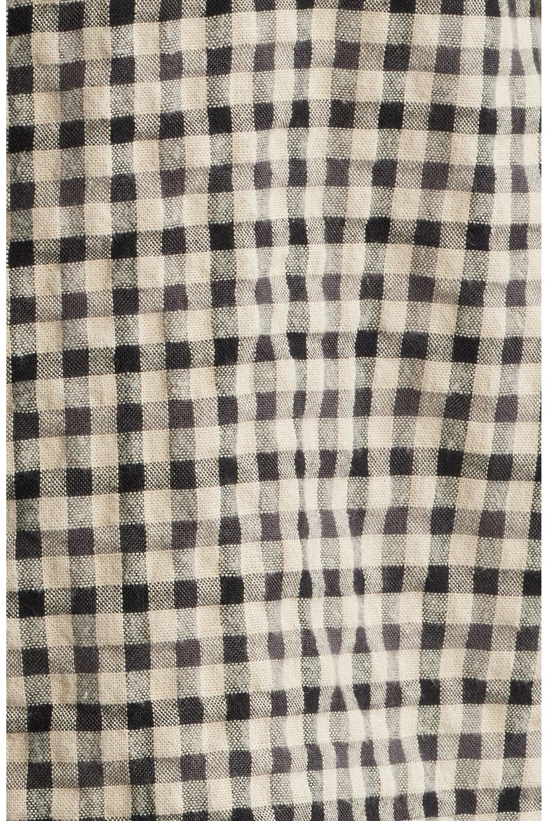 Fall Check Button-Up Shirt, Alternate, color, NATURAL