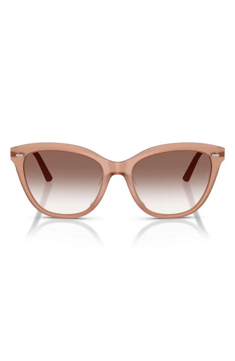 x Roger Federer Mr. Federer 55mm Cat Eye Sunglasses