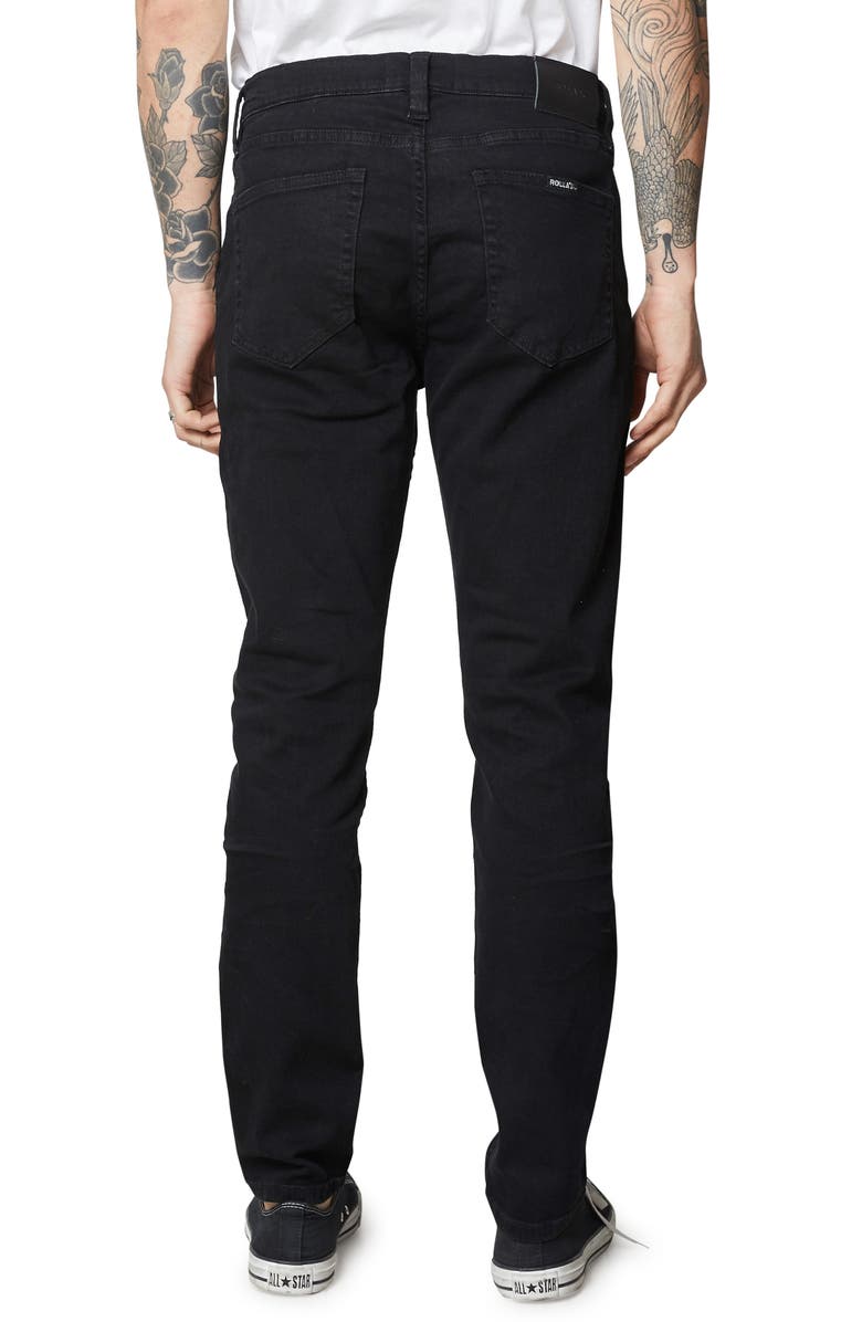 Rolla’s ROLLA'S Tim Slims Skinny Fit Jeans, Alternate, color, Black Raven