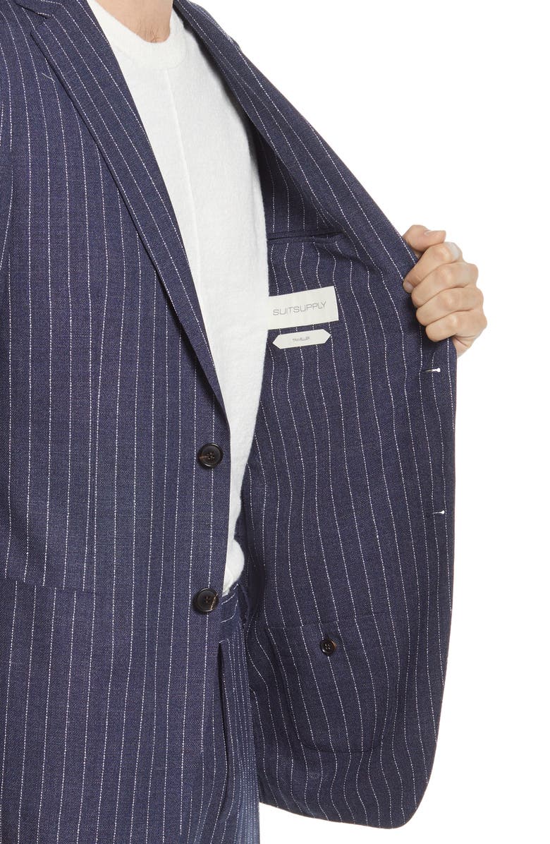 Suitsupply Lazio Sim Fit Linen Blend Suit, Alternate, color, 