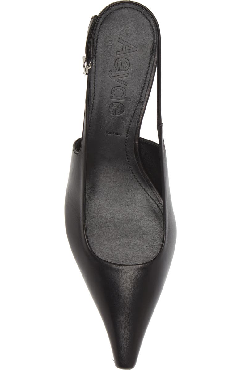 aeyde Catrina Kitten Heel Slingback Pump, Alternate, color,