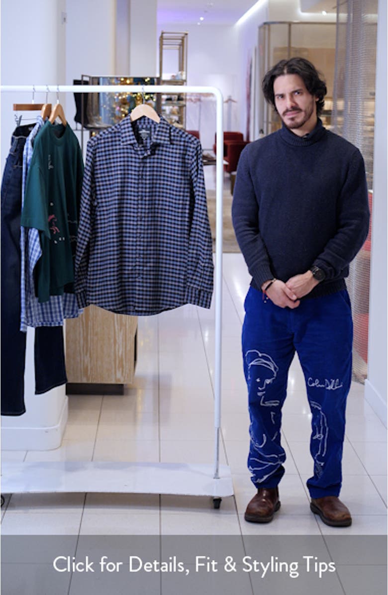 All Day Bay Check Button-Up Shirt, sales video thumbnail