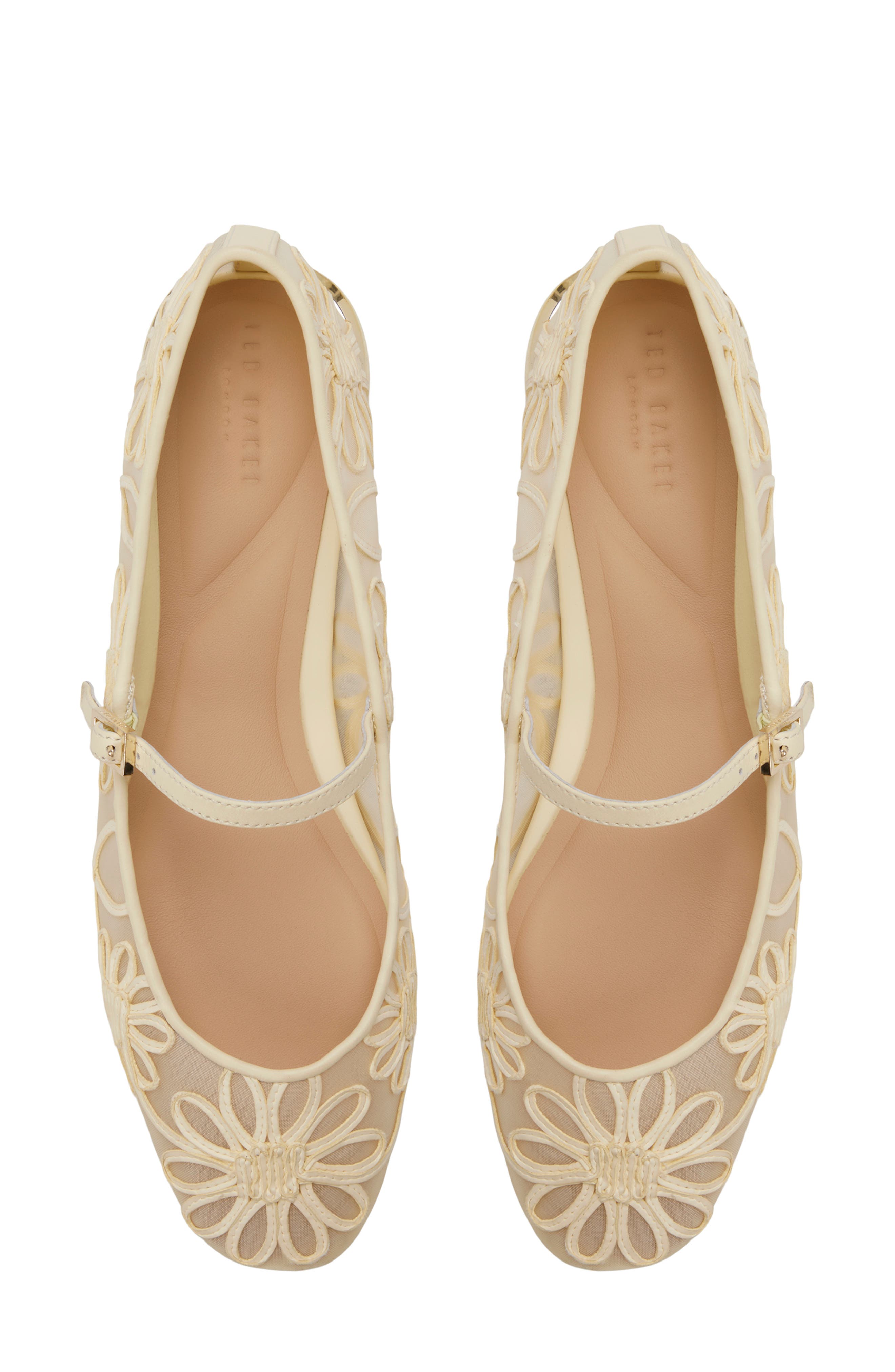 Ted Baker London Daria Mary Jane Flat, Alternate, color, Melon