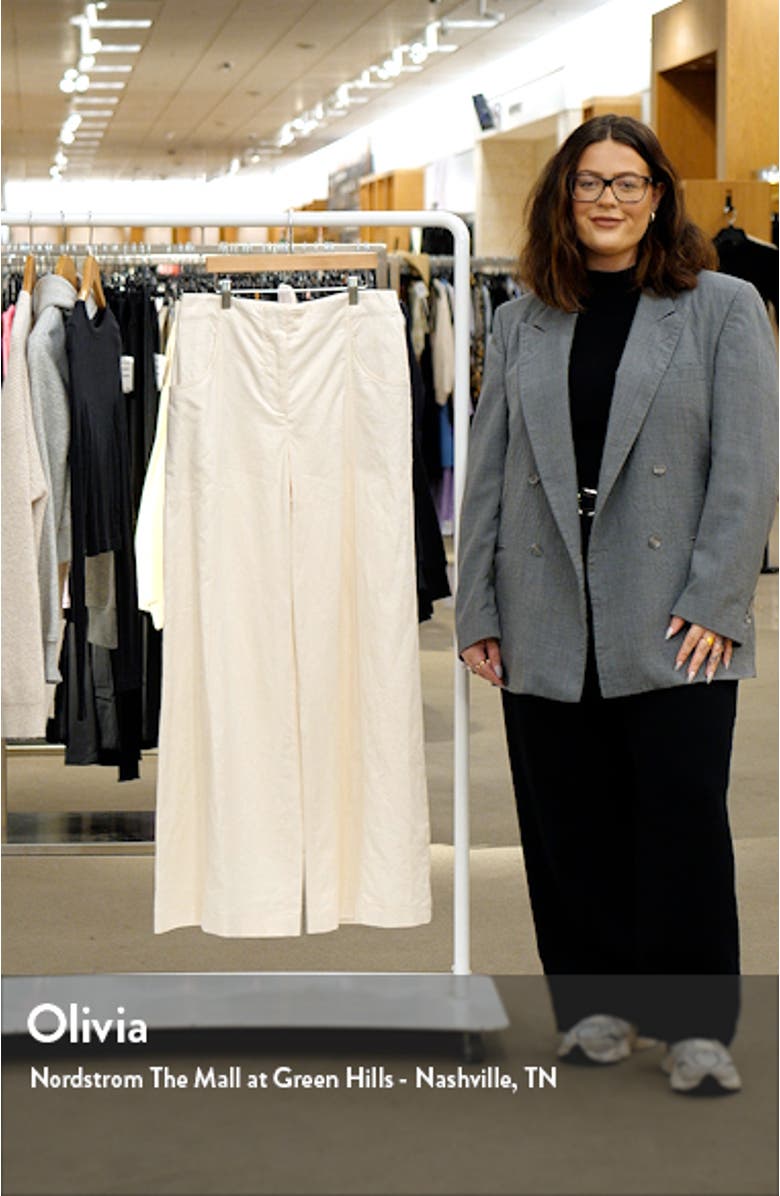 Demie High Waist Wide Leg Pants, sales video thumbnail