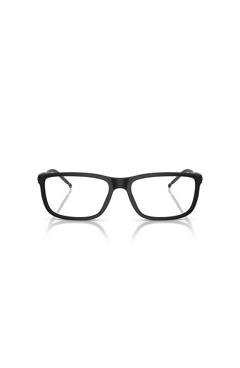 DIESEL<sup>®</sup> 54mm Square optical glasses, Alternate, color, Black