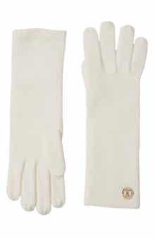 Cashmere Jersey Knit Gloves