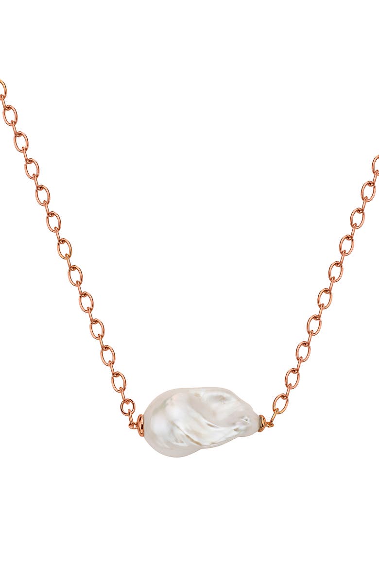EFFY Freshwater Pearl Pendant Necklace, Main, color, 