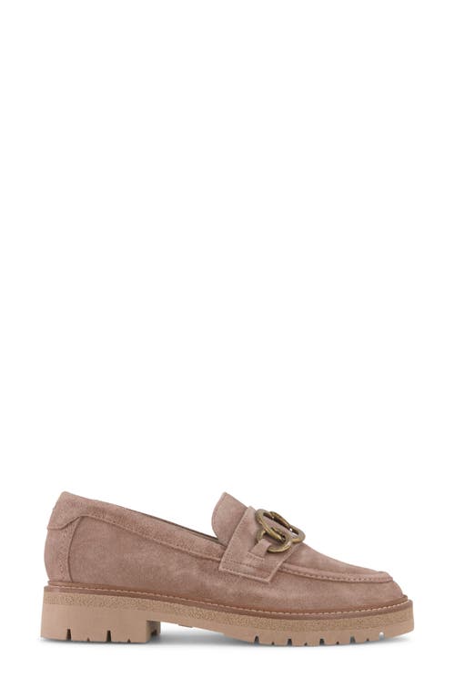 Naot Fremont Platform Loafer In Almond Suede