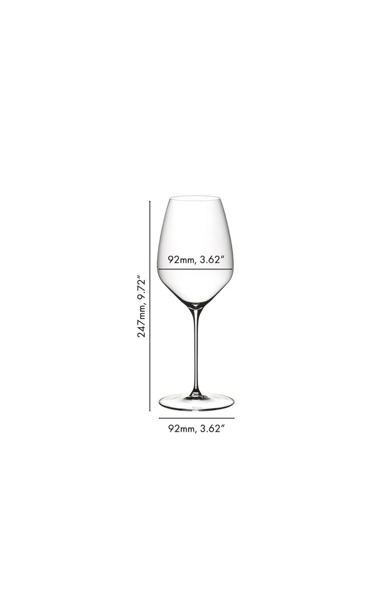 Riedel Veloce Riesling Wine Glass, Set of 4, Alternate, color, Clear