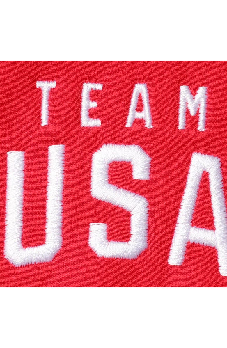 Nike Men's Nike Red Team USA On-Field Quarter-Zip Jacket, Alternate, color, Red