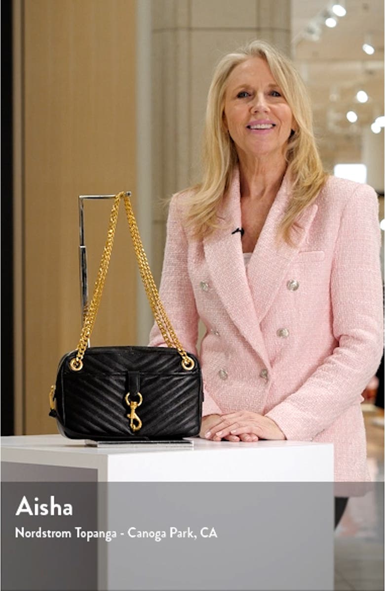 Edie Top Zip Shoulder Bag, sales video thumbnail