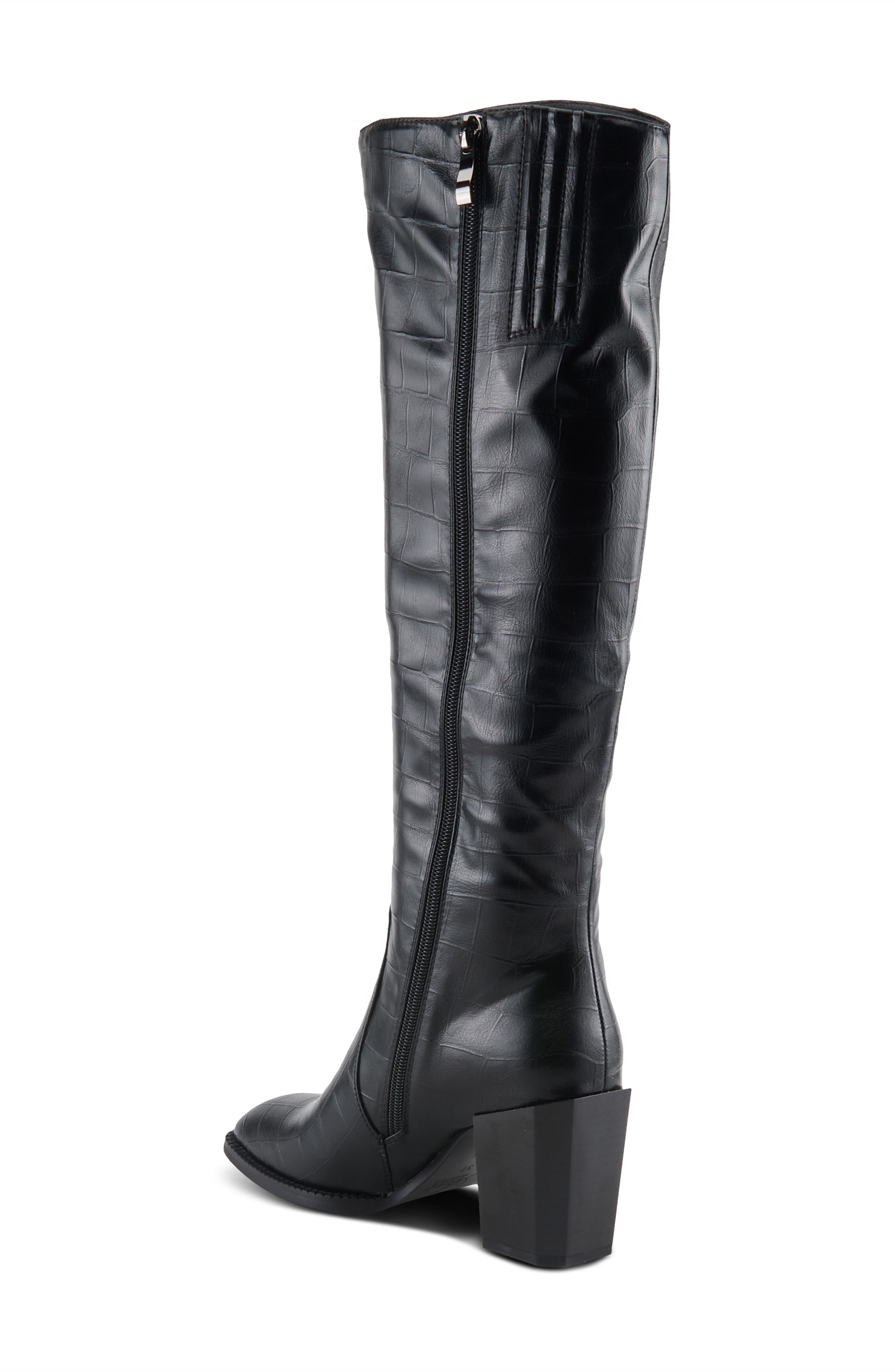 AZURA BY SPRING STEP Bestilmihart Over the Knee Boot, Alternate, color, Black