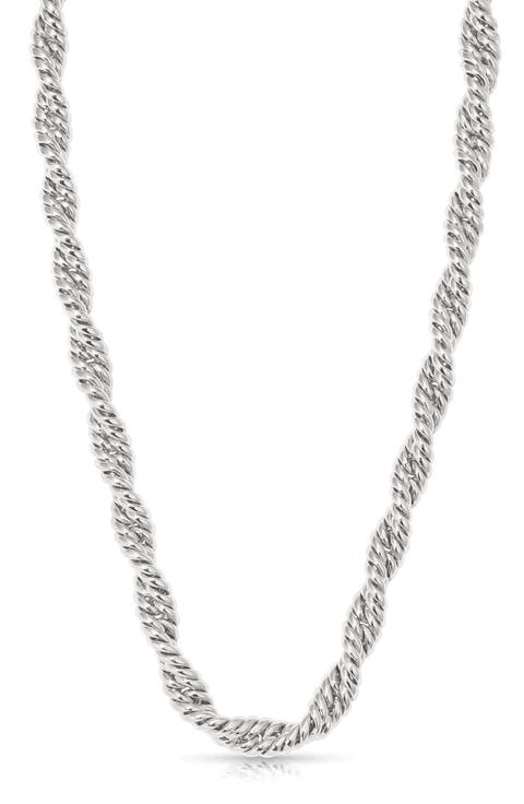 Twisted Strands Necklace